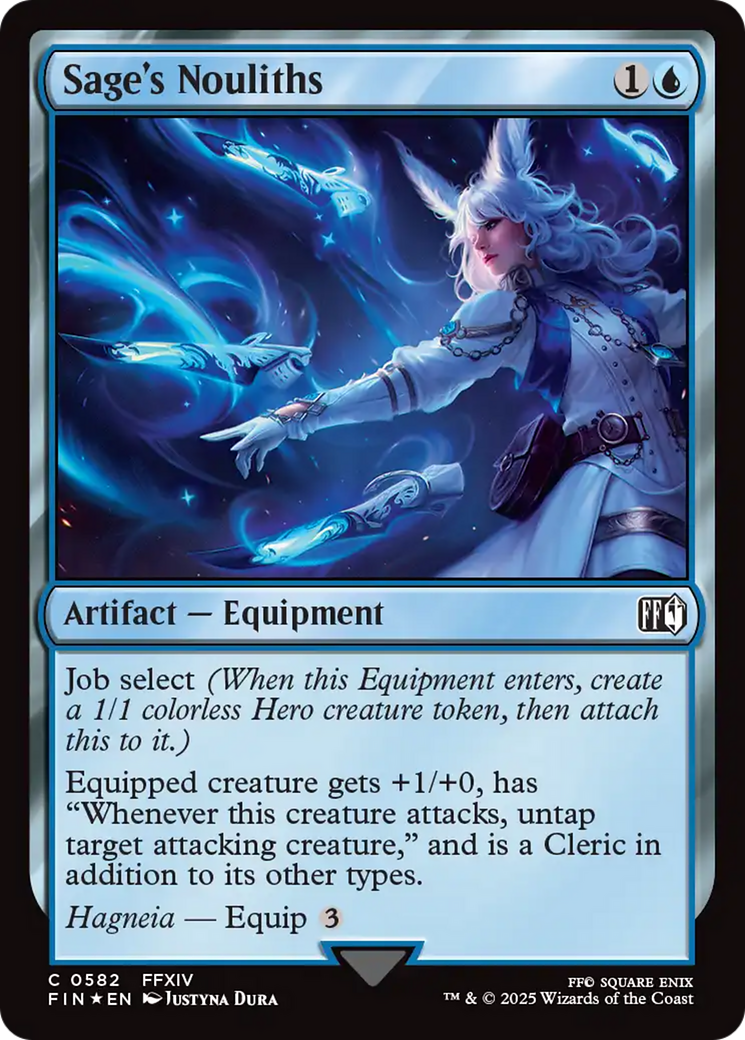 Sage's Nouliths (Surge Foil) [FINAL FANTASY] | Exor Games Bridgewater