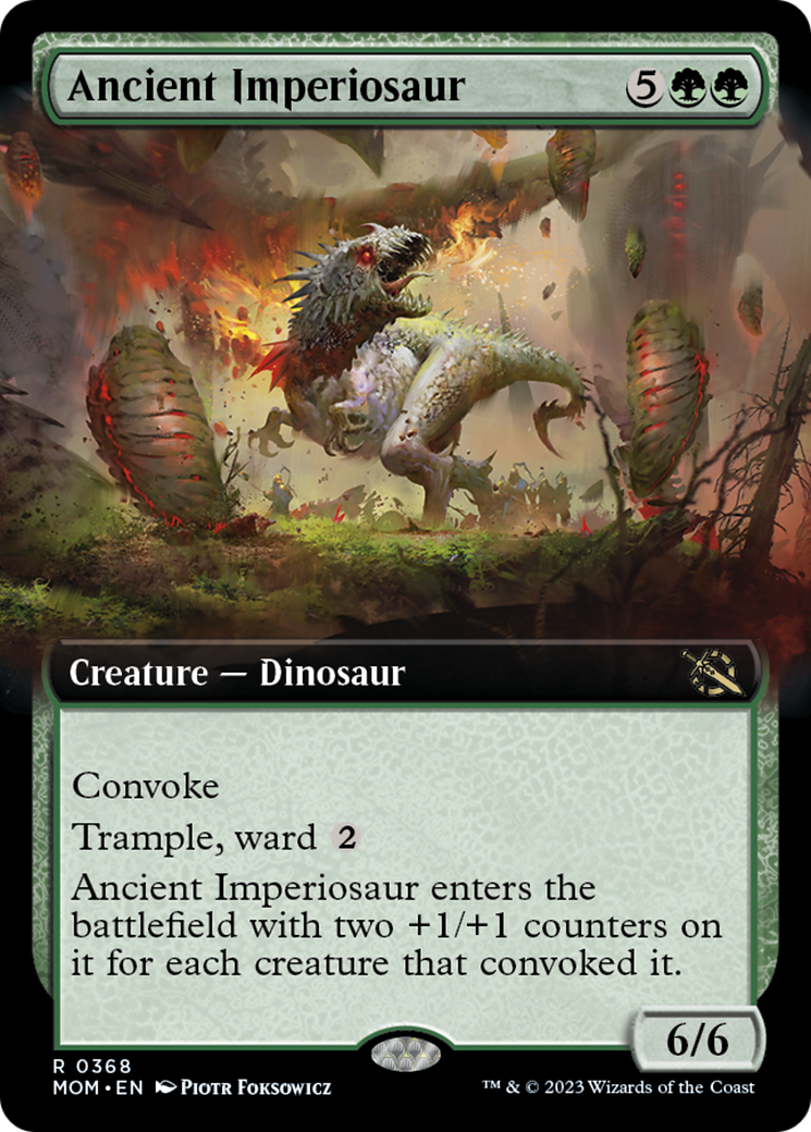 Ancient Imperiosaur (Extended Art) [March of the Machine] | Exor Games Bridgewater