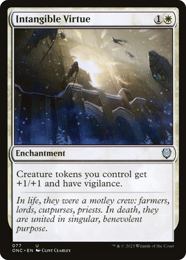 Intangible Virtue [Phyrexia: All Will Be One Commander] | Exor Games Bridgewater