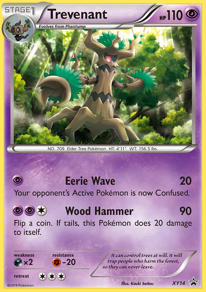 Trevenant (XY14) [XY: Black Star Promos] | Exor Games Bridgewater