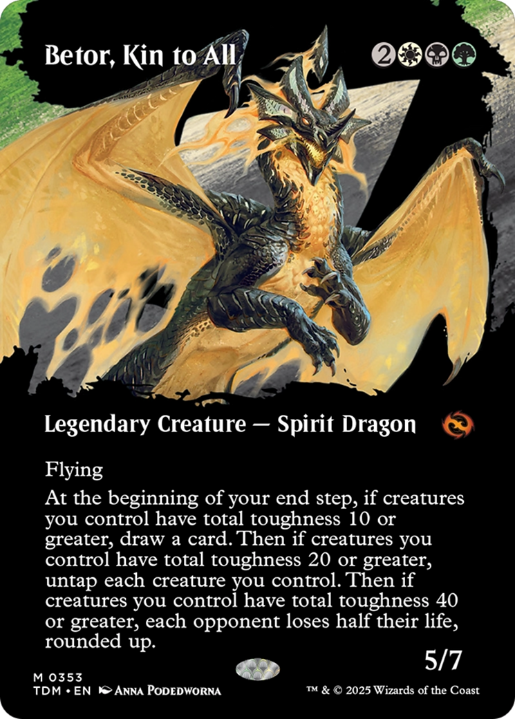 Betor, Kin to All (Borderless) [Tarkir: Dragonstorm] | Exor Games Bridgewater