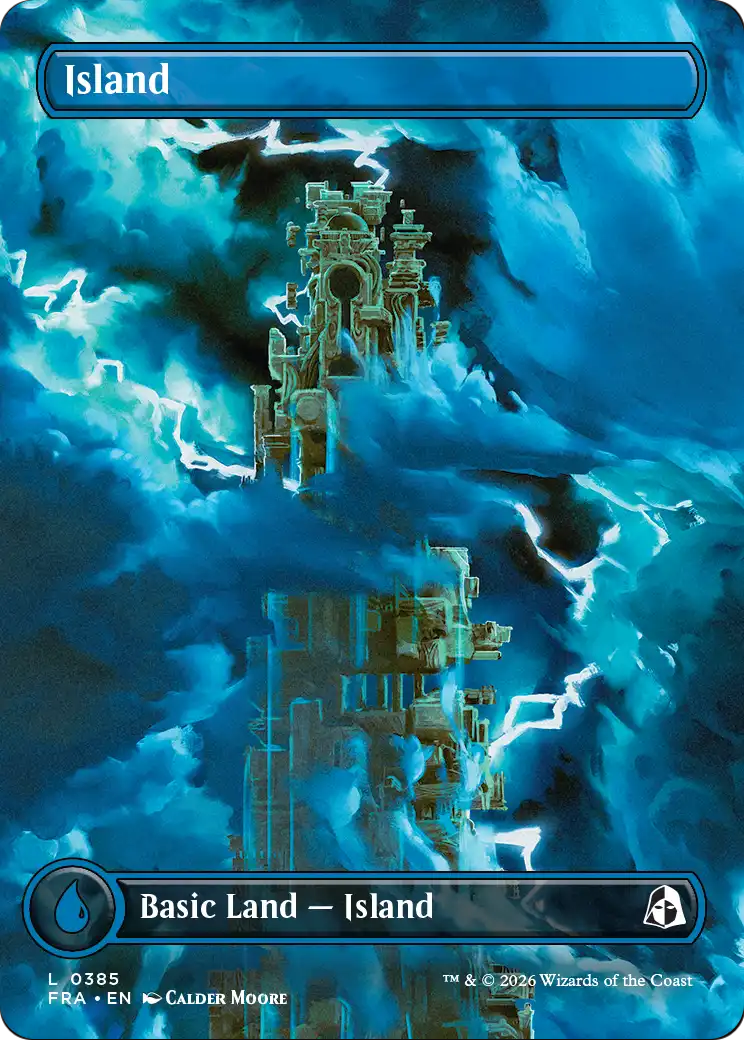 Island (Borderless) (0385) [Reality Fracture] | Exor Games Bridgewater