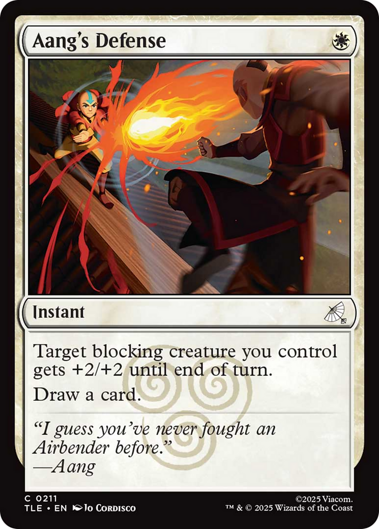 Aang's Defense [Avatar: The Last Airbender: Eternal-Legal] | Exor Games Bridgewater