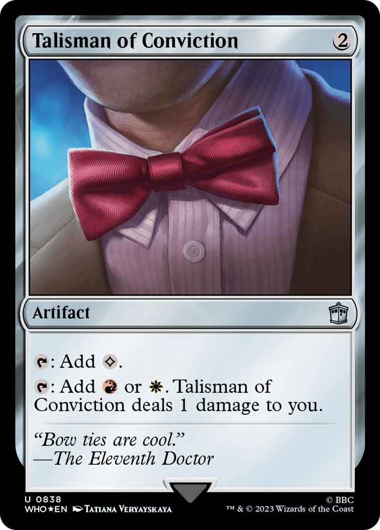 Talisman of Conviction (Surge Foil) [Doctor Who] | Exor Games Bridgewater