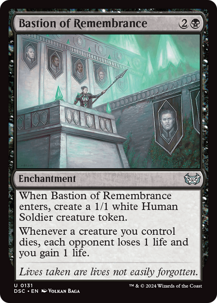 Bastion of Remembrance [Duskmourn: House of Horror Commander] | Exor Games Bridgewater