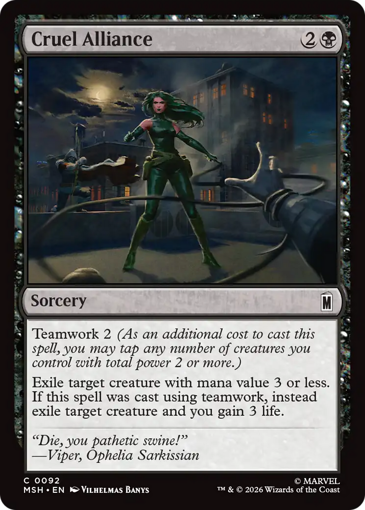 Cruel Alliance [Marvel Super Heroes] | Exor Games Bridgewater
