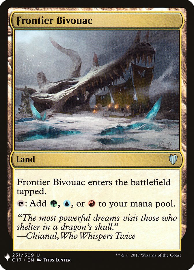 Frontier Bivouac [Mystery Booster] | Exor Games Bridgewater