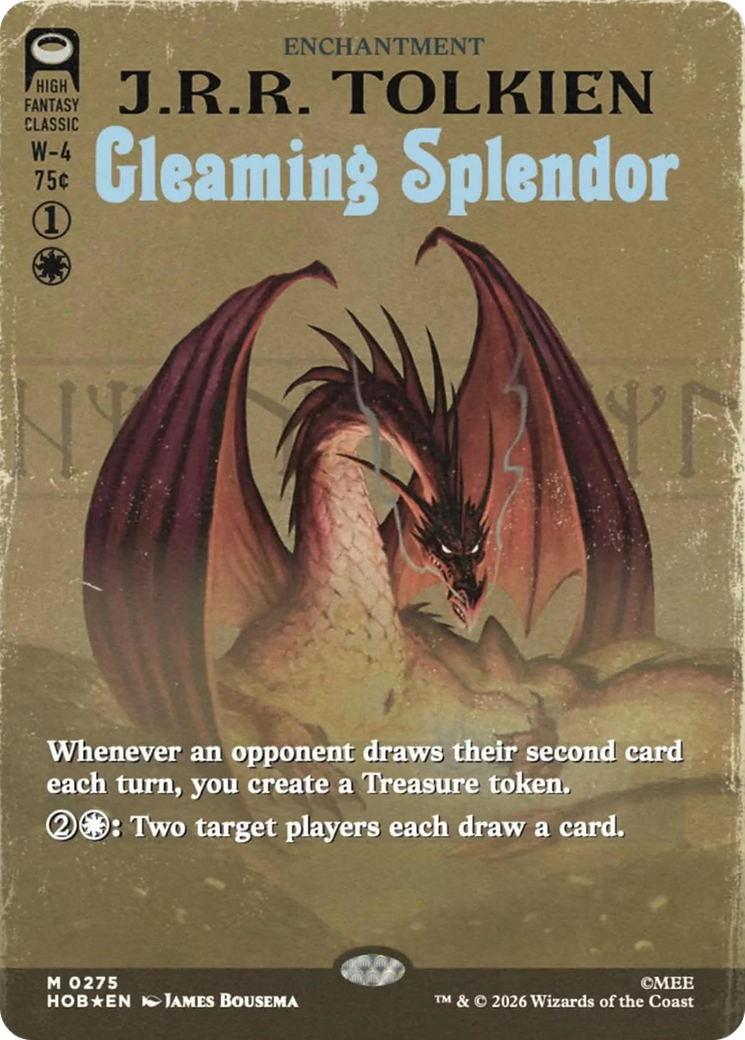 Gleaming Splendor (Borderless) [The Hobbit] | Exor Games Bridgewater
