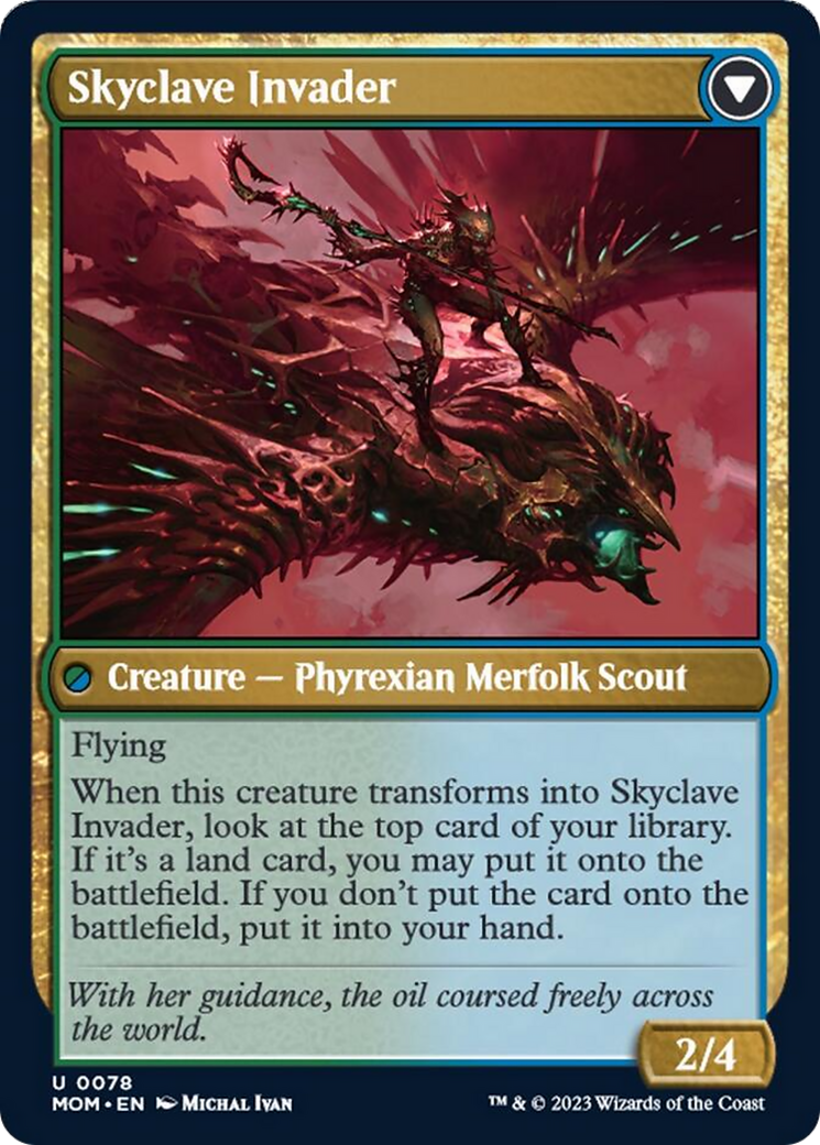 Skyclave Aerialist // Skyclave Invader [March of the Machine] | Exor Games Bridgewater