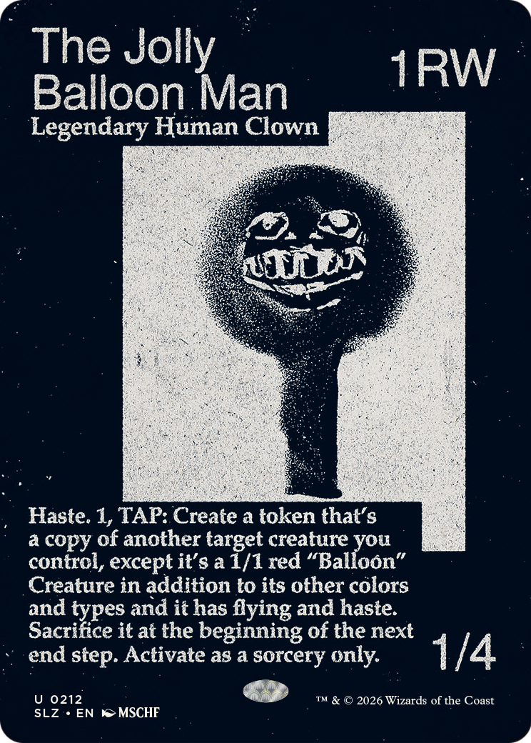 The Jolly Balloon Man (0212) [Secret Lair x MSCHF: The Zeta Set] | Exor Games Bridgewater