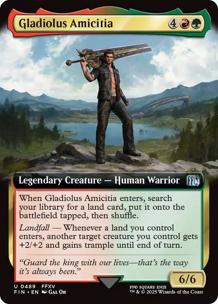 Gladiolus Amicitia (Extended Art) [FINAL FANTASY] | Exor Games Bridgewater