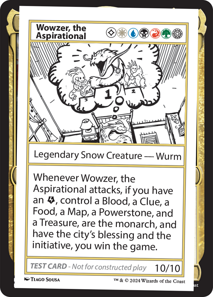 Wowzer, the Aspirational [Mystery Booster 2 Playtest Cards] | Exor Games Bridgewater