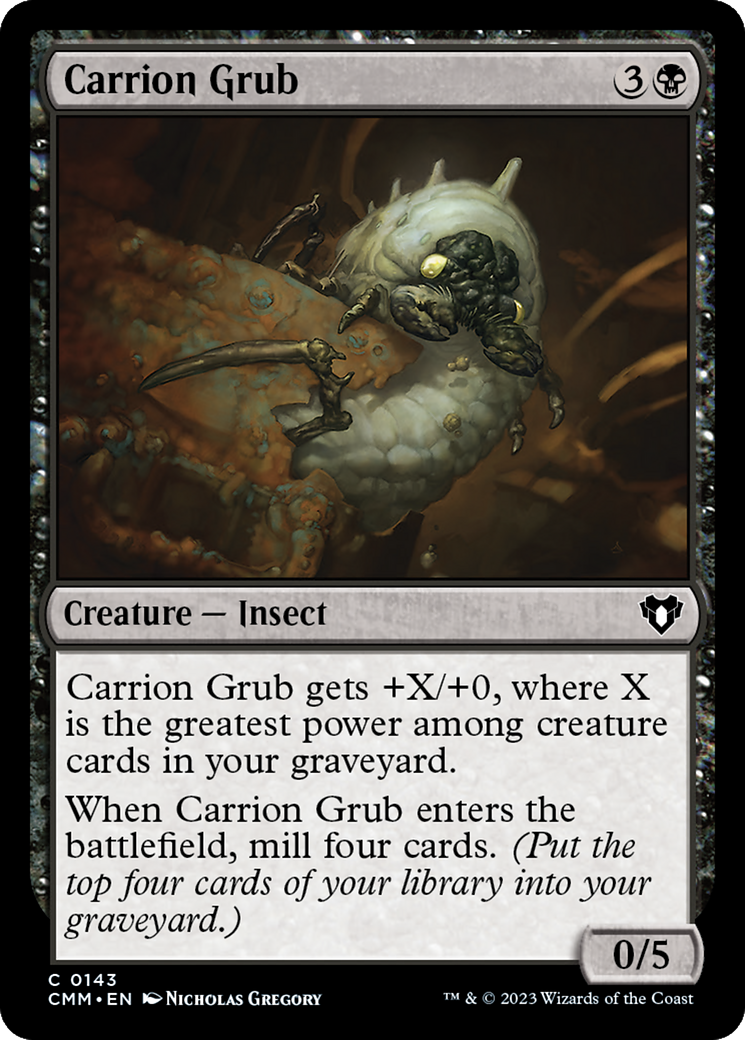 Carrion Grub [Commander Masters] | Exor Games Bridgewater