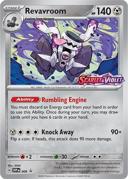 Revavroom (008) [Scarlet & Violet: Black Star Promos] | Exor Games Bridgewater