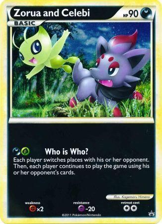 Zorua and Celebi (Jumbo Card) [Miscellaneous Cards] | Exor Games Bridgewater