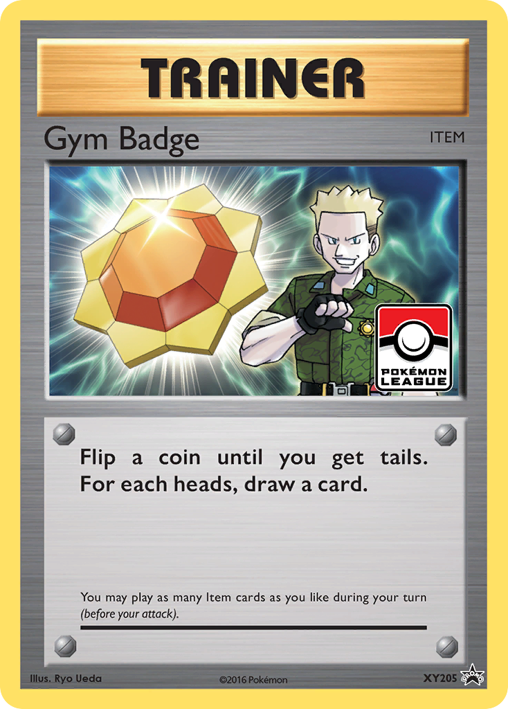 Gym Badge (XY205) (Lt. Surge) [XY: Black Star Promos] | Exor Games Bridgewater