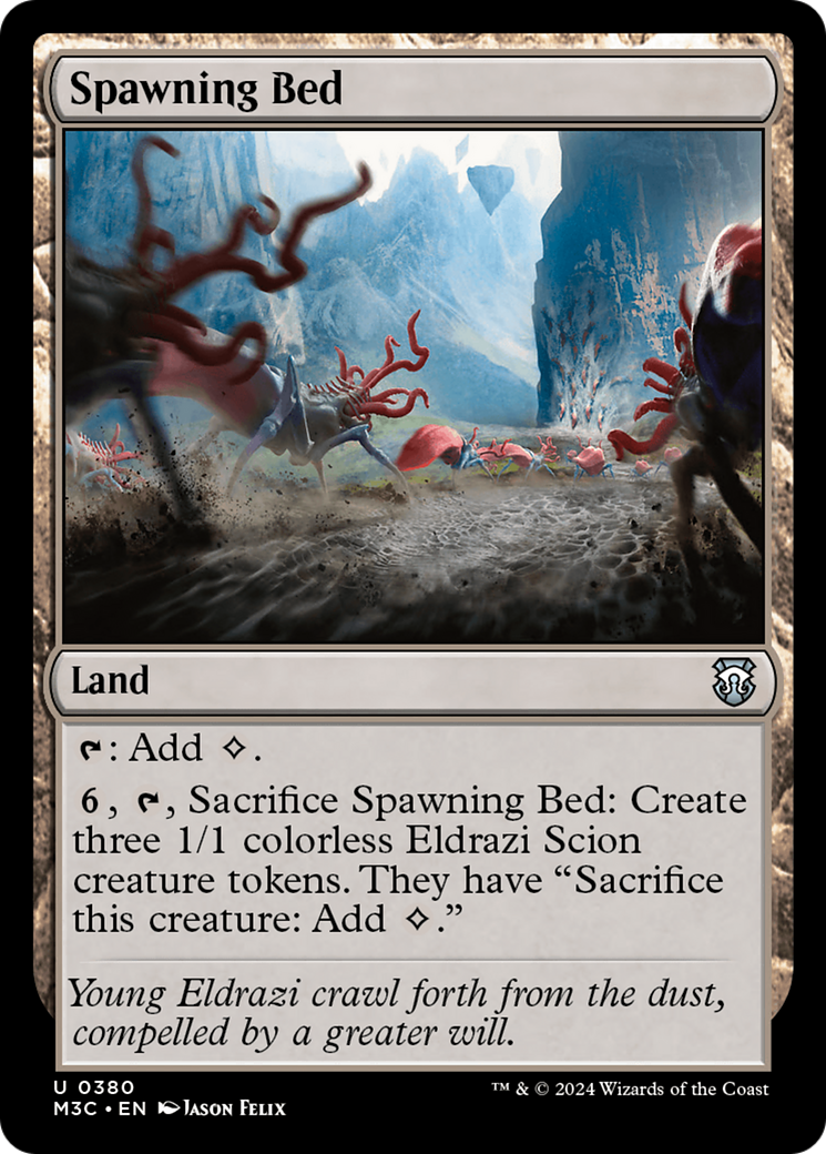 Spawning Bed (Ripple Foil) [Modern Horizons 3 Commander] | Exor Games Bridgewater