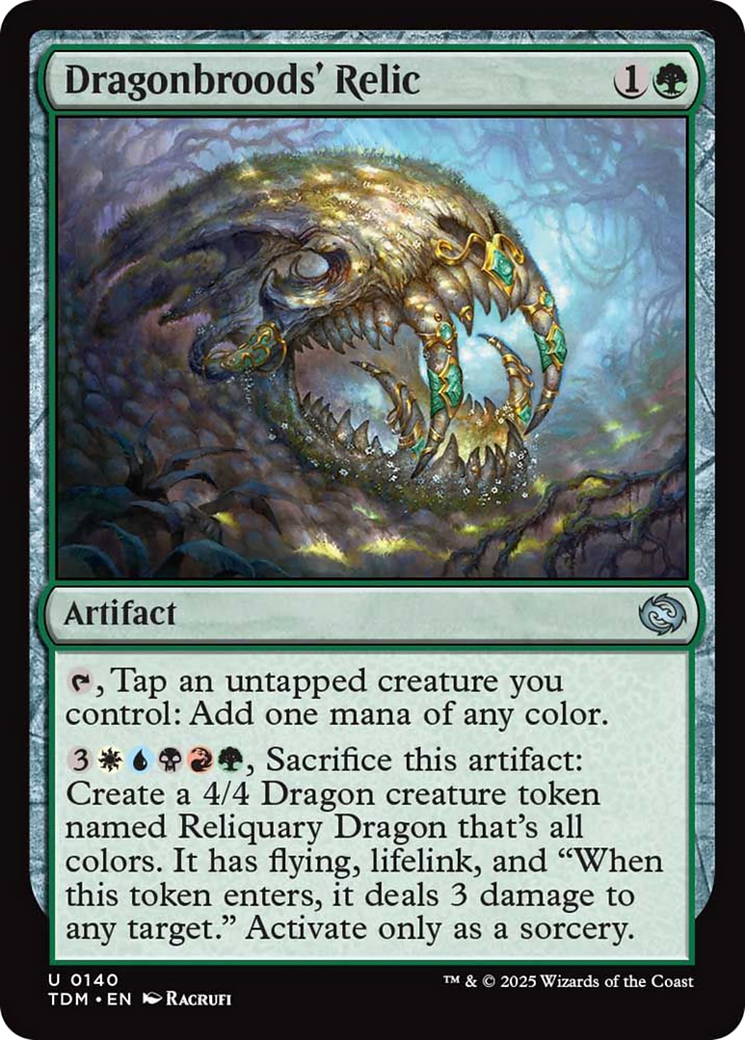 Dragonbroods' Relic [Tarkir: Dragonstorm] | Exor Games Bridgewater