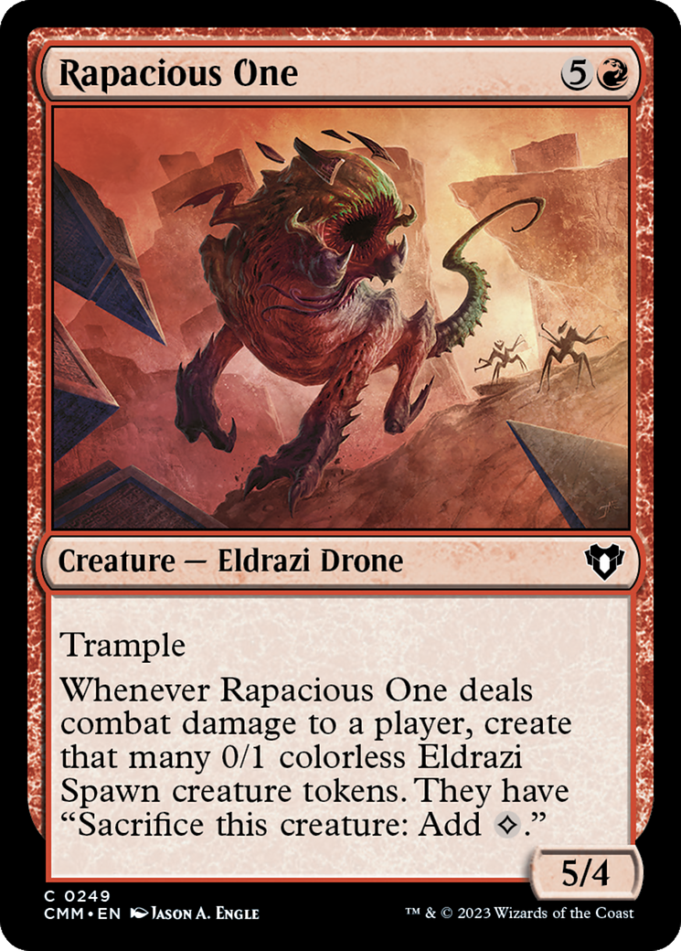 Rapacious One [Commander Masters] | Exor Games Bridgewater