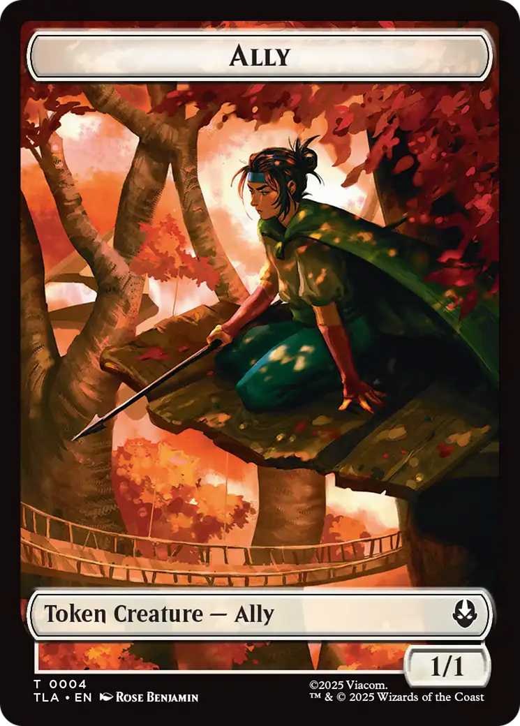 Ally (0004) // Spirit Double-Sided Token [Avatar: The Last Airbender Tokens] | Exor Games Bridgewater