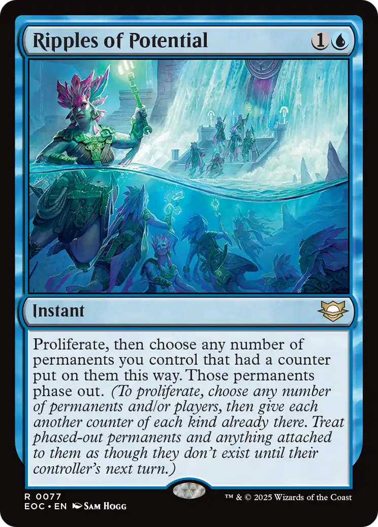 Ripples of Potential [Edge of Eternities Commander] | Exor Games Bridgewater