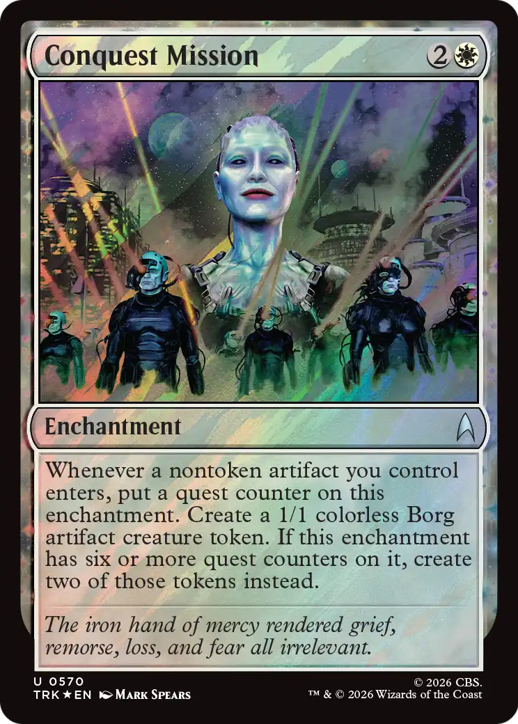 Conquest Mission (Surge Foil) [Star Trek] | Exor Games Bridgewater
