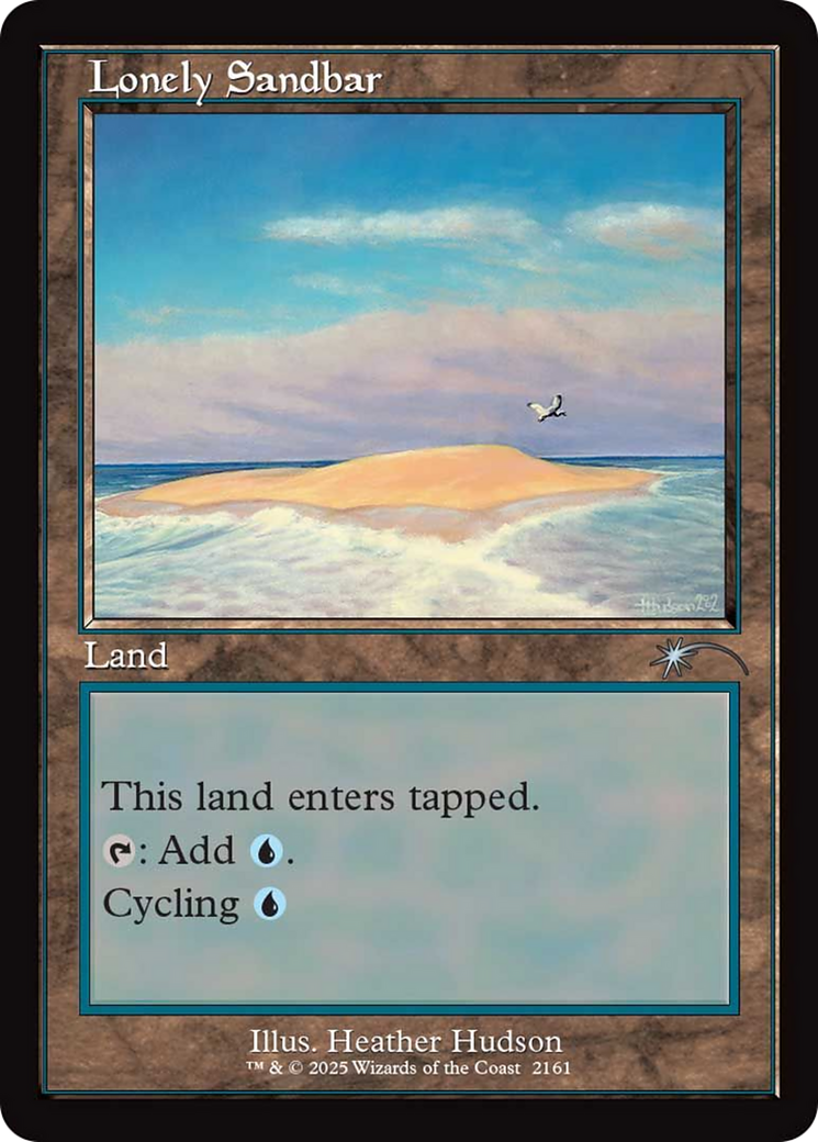 Lonely Sandbar (Retro Frame) [Secret Lair Drop Series] | Exor Games Bridgewater