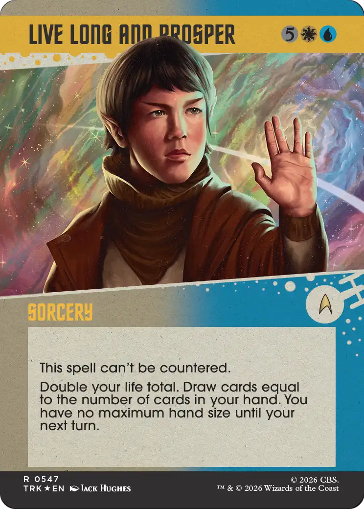Live Long and Prosper (Showcase) (Surge Foil) [Star Trek] | Exor Games Bridgewater