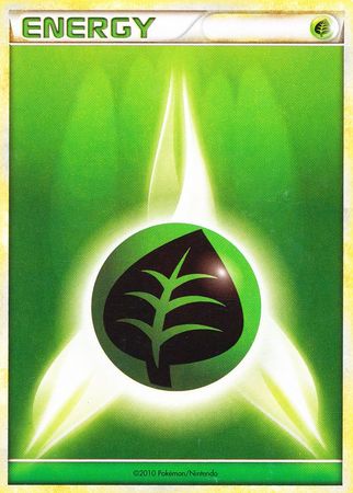 Grass Energy (2010 Unnumbered HGSS Style) [League & Championship Cards] | Exor Games Bridgewater