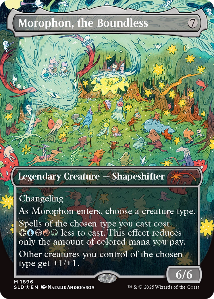Morophon, the Boundless (Double Rainbow Foil) [Secret Lair Drop Series] | Exor Games Bridgewater