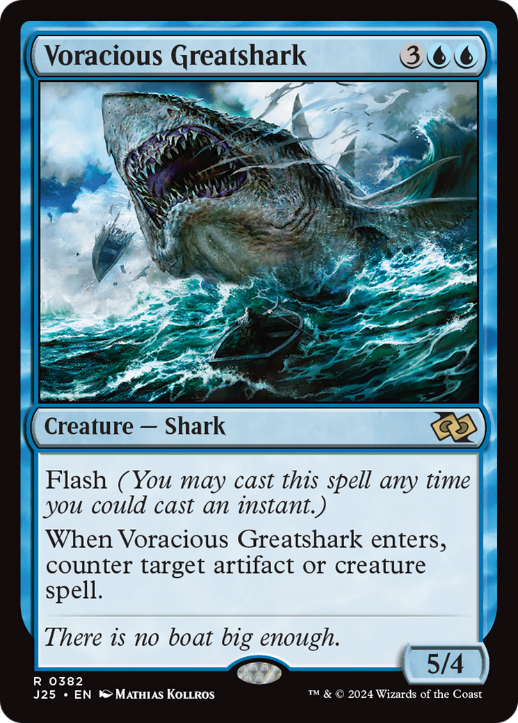 Voracious Greatshark [Foundations Jumpstart] | Exor Games Bridgewater