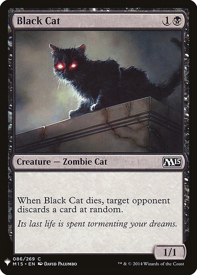 Black Cat [Mystery Booster] | Exor Games Bridgewater