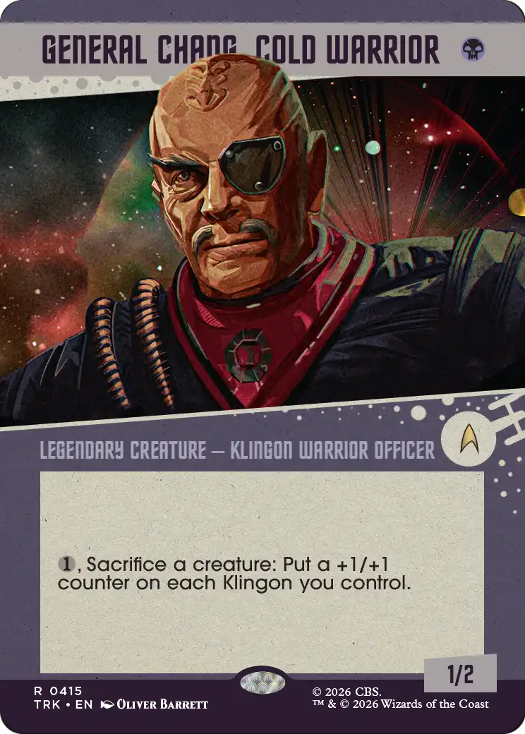 General Chang, Cold Warrior (0415) (Showcase) [Star Trek] | Exor Games Bridgewater