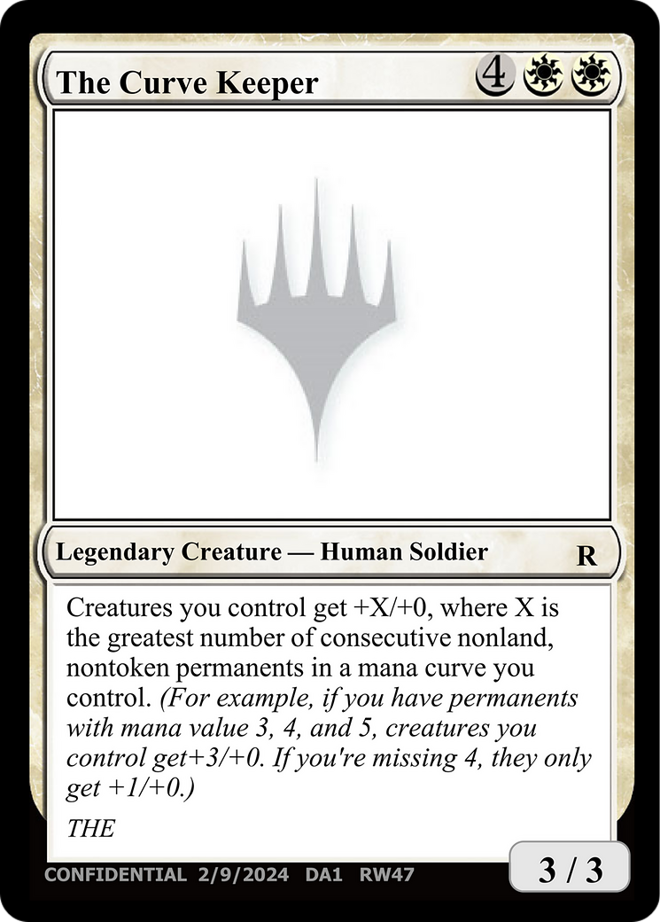 The Curve Keeper [Unknown Event] | Exor Games Bridgewater