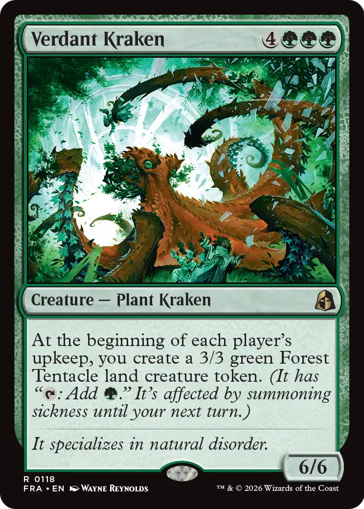 Verdant Kraken [Reality Fracture] | Exor Games Bridgewater