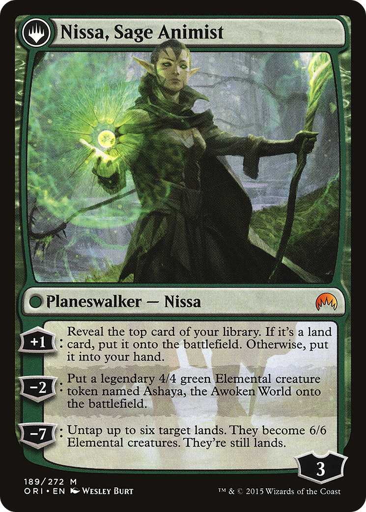 Nissa, Vastwood Seer // Nissa, Sage Animist [Secret Lair: From Cute to Brute] | Exor Games Bridgewater