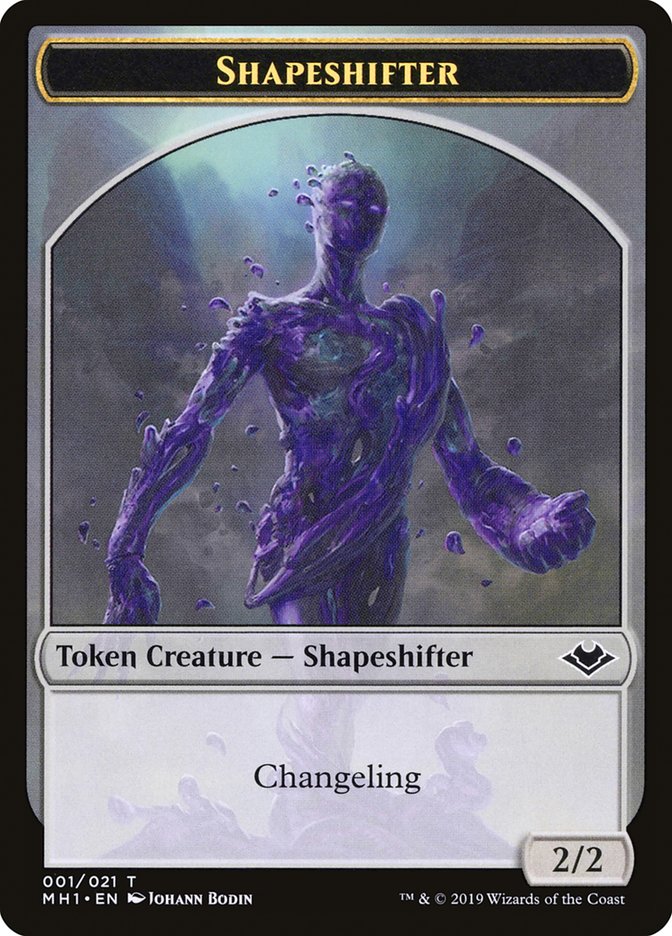 Shapeshifter Token [Modern Horizons Tokens] | Exor Games Bridgewater