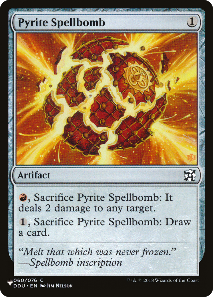 Pyrite Spellbomb [The List Reprints] | Exor Games Bridgewater