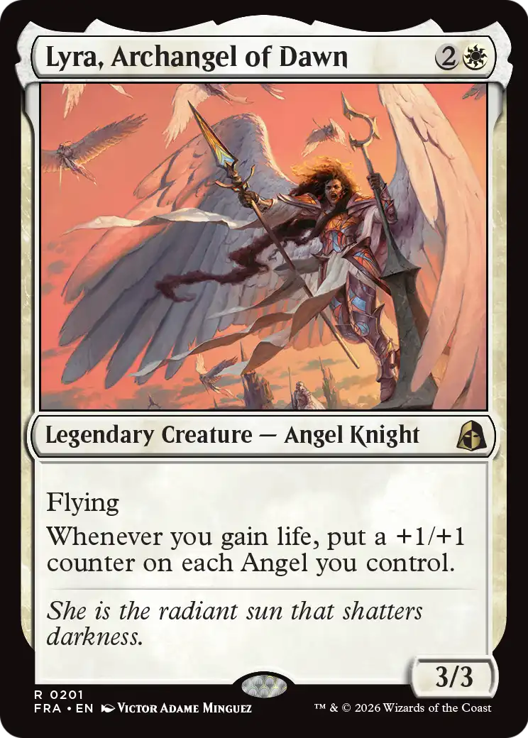 Lyra, Archangel of Dawn [Reality Fracture] | Exor Games Bridgewater