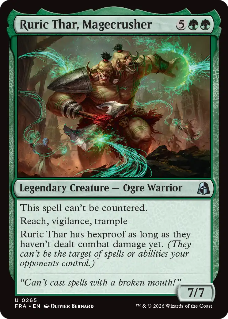 Ruric Thar, Magecrusher [Reality Fracture] | Exor Games Bridgewater