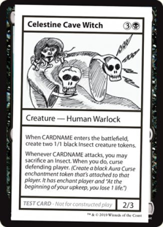 Celestine Cave Witch (2021 Edition) [Mystery Booster Playtest Cards] | Exor Games Bridgewater