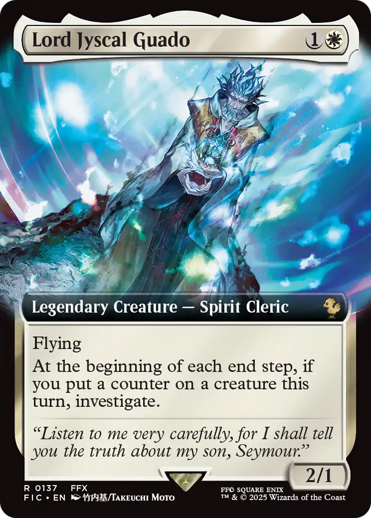 Lord Jyscal Guado (Extended Art) [FINAL FANTASY Commander] | Exor Games Bridgewater