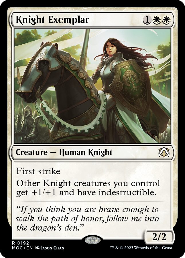 Knight Exemplar [March of the Machine Commander] | Exor Games Bridgewater