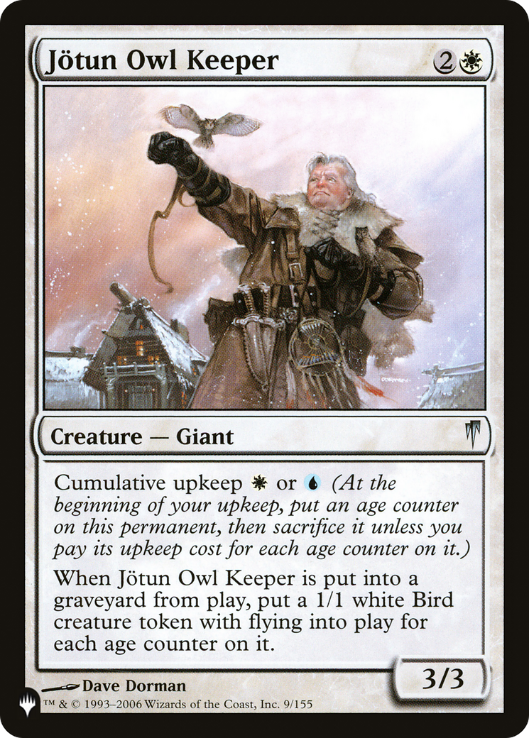 Jotun Owl Keeper [The List Reprints] | Exor Games Bridgewater