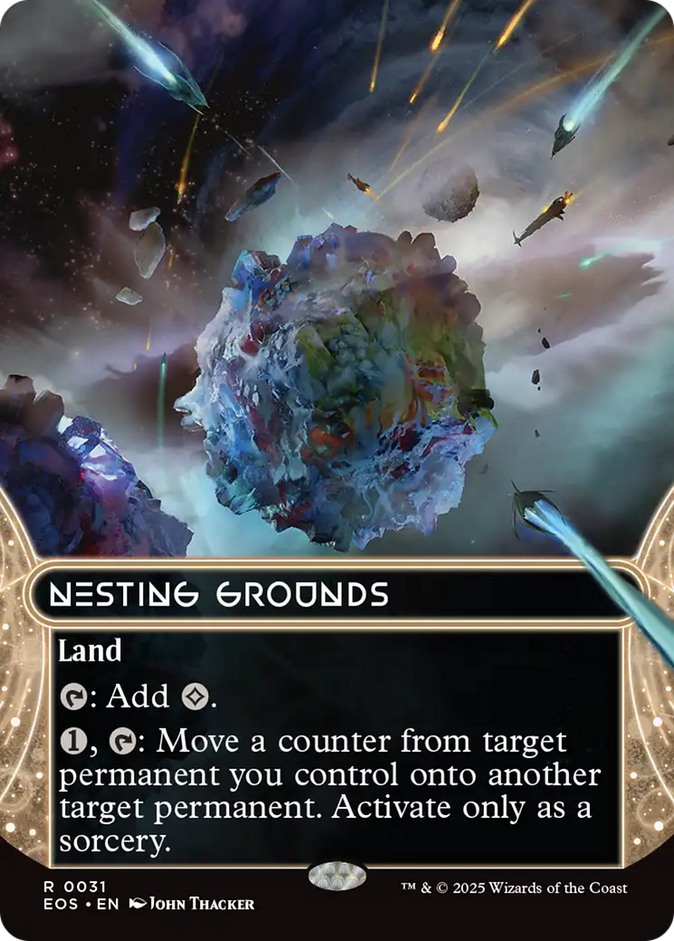 Nesting Grounds (0031) (Borderless) [Edge of Eternities: Stellar Sights] | Exor Games Bridgewater