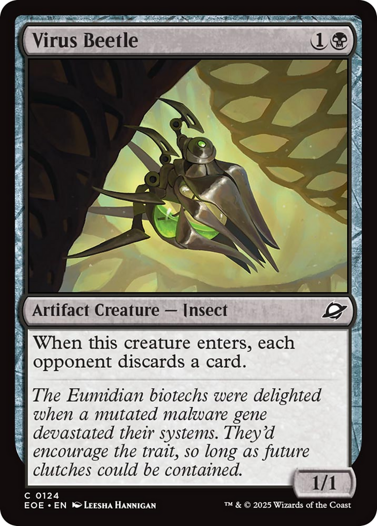 Virus Beetle [Edge of Eternities] | Exor Games Bridgewater