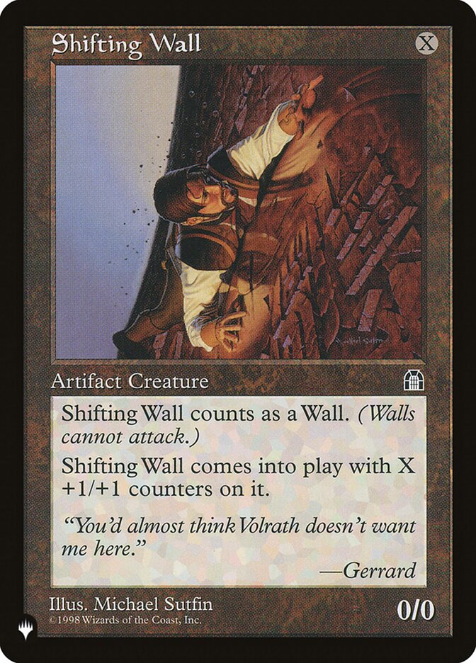 Shifting Wall [The List] | Exor Games Bridgewater