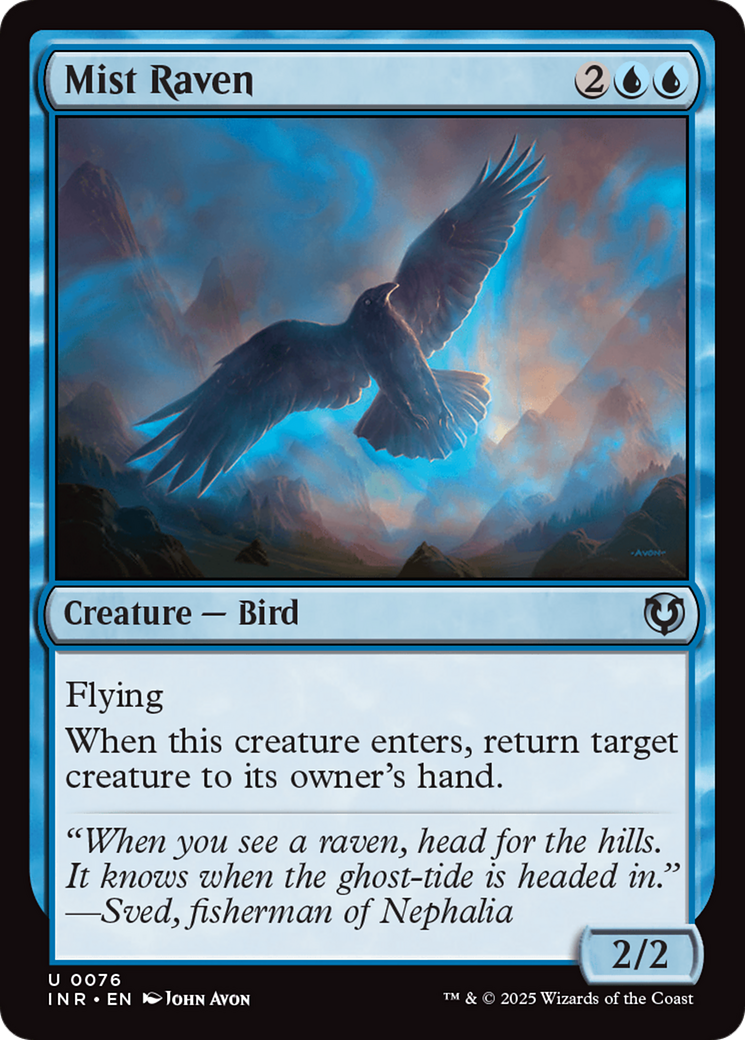 Mist Raven [Innistrad Remastered] | Exor Games Bridgewater