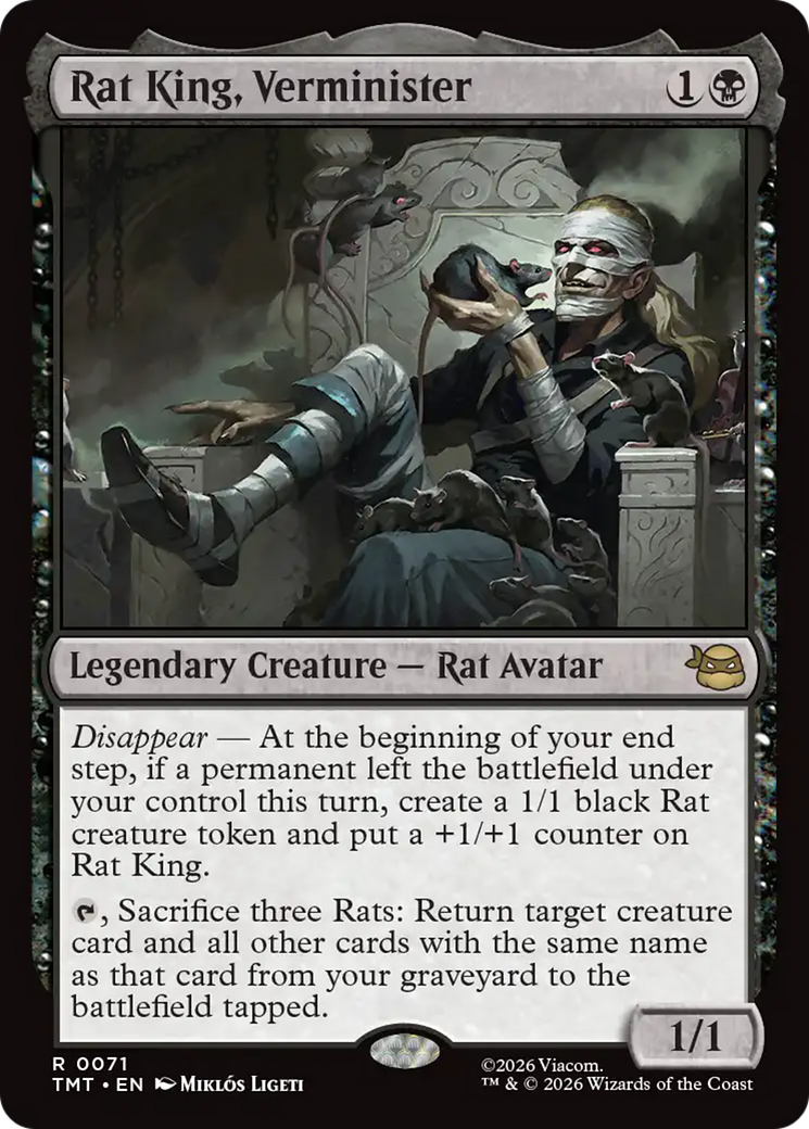 Rat King, Verminister [Teenage Mutant Ninja Turtles] | Exor Games Bridgewater
