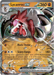 Lycanroc ex (117/193) [Scarlet & Violet: Paldea Evolved] | Exor Games Bridgewater